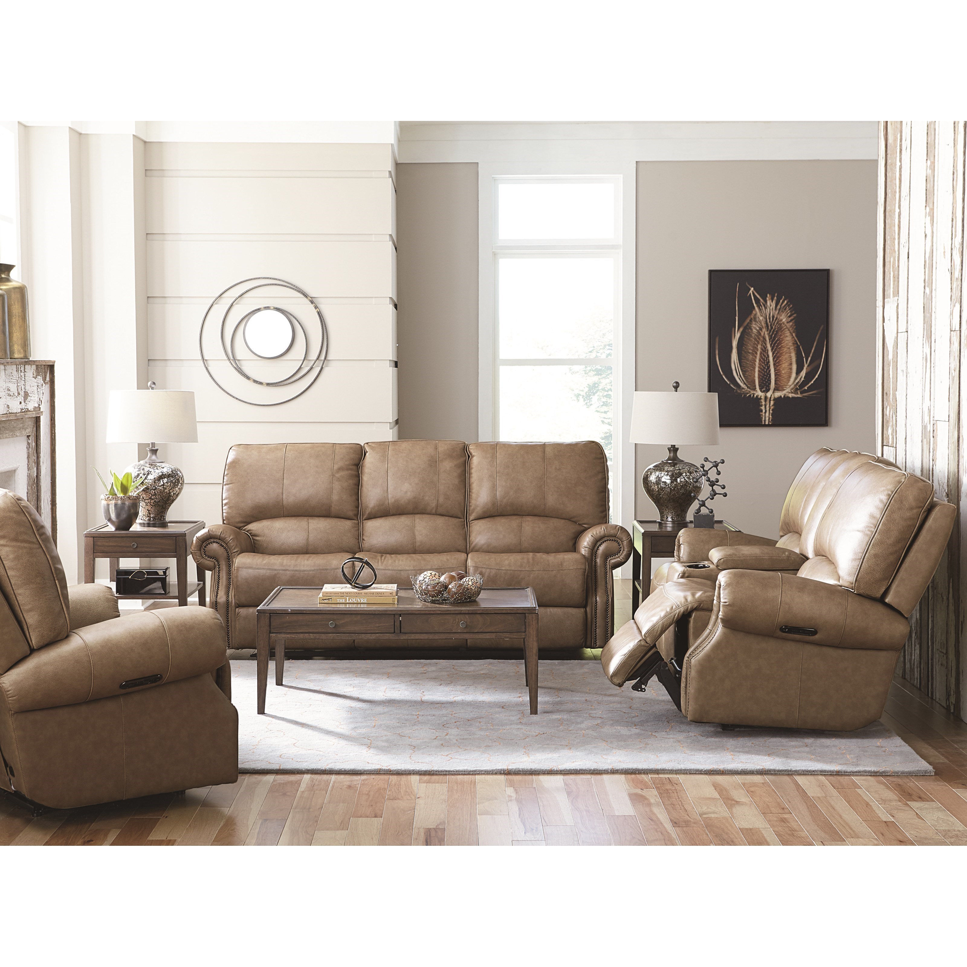 Bassett Club Level Prescott 3719 P62W Transitional Power Motion